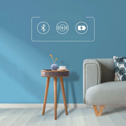 Connected Coffee Table with Wireless Charger
