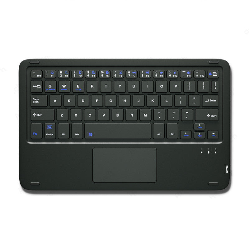 Souris sans fil silencieuse avec clavier tactile