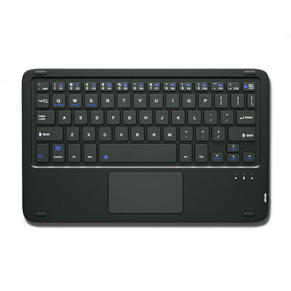 Souris sans fil silencieuse avec clavier tactile