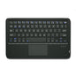 Souris sans fil silencieuse avec clavier tactile