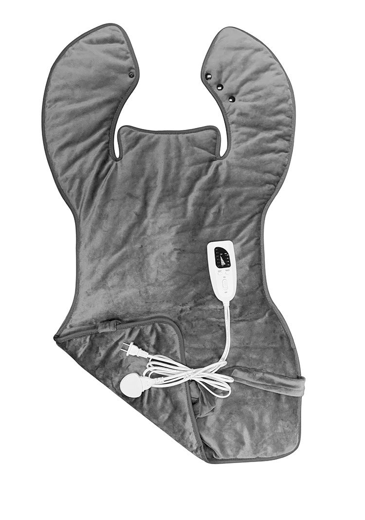 Châle chauffant électrique – couverture d’épaule portable, chaleur hivernale, soulagement musculaire