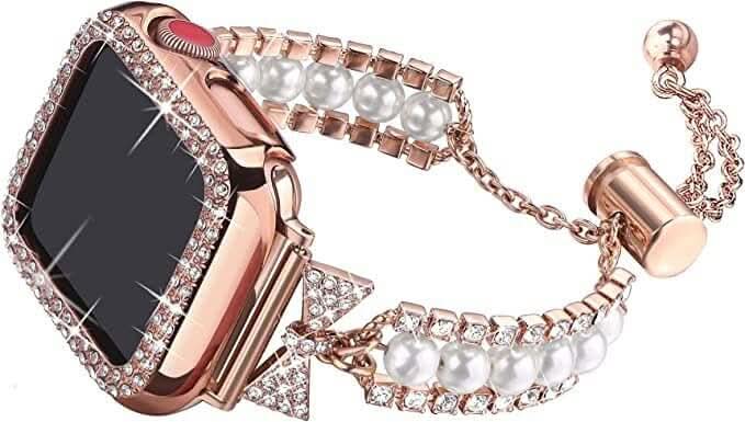 Bracelet Montre Connectée Style Perles - Les visionnaires 