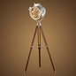 Lampadaire de scène style industriel trépied