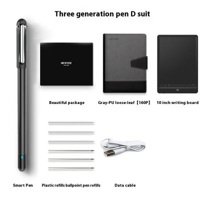 Ensemble d’écriture intelligent – stylo numérique + carnet connecté, synchronisation en temps réel