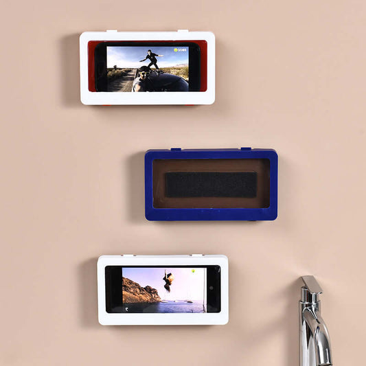 Étui de téléphone étanche pour salle de bain – Support mural rotatif sans perçage
