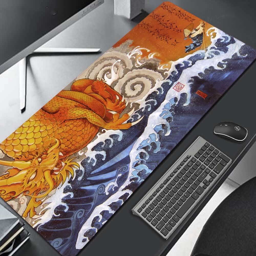 Tapis de souris léger pour bureau de jeu