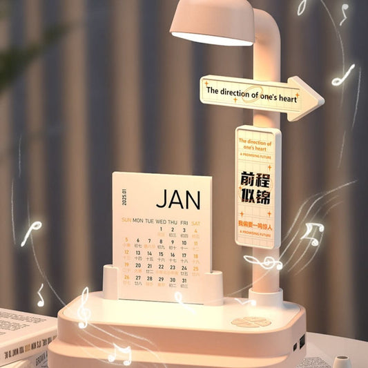 Lampe de nuit Bluetooth – haut-parleur intégré, lumière d’ambiance tactile