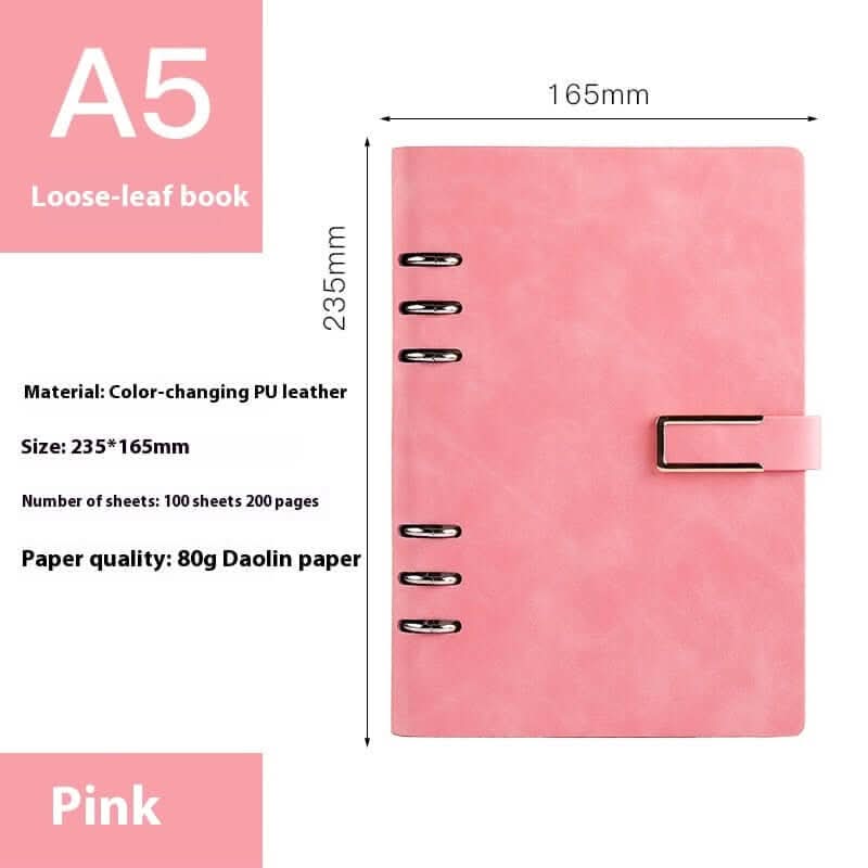 A5 loose-leaf notebook