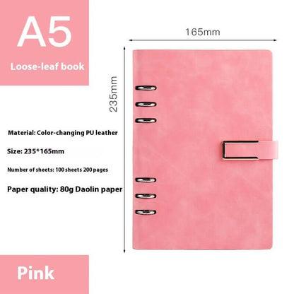 A5 loose-leaf notebook