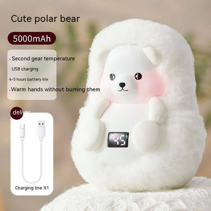 Chauffe-mains en peluche cartoon