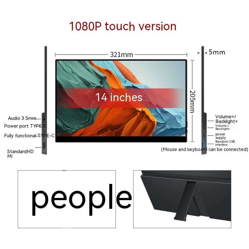 Portable Touch Monitor