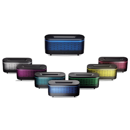 Mini diffuseur d’arôme ultrasonique à effet flamme – humidificateur domestique