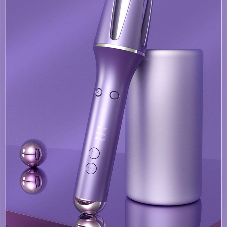 Fer à boucler automatique 32 mm – Tourmaline céramique, rotation électrique