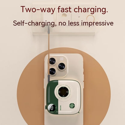 Creative Portable Wireless Magnetic Camera Modeling Power Bank