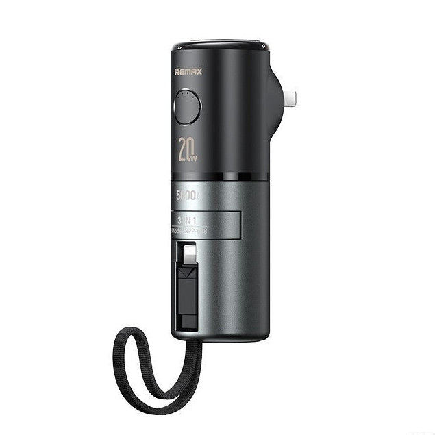 Batterie externe 20W – charge rapide avec câble intégré