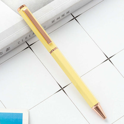 Stylo à Bille Métallique Hexagonal