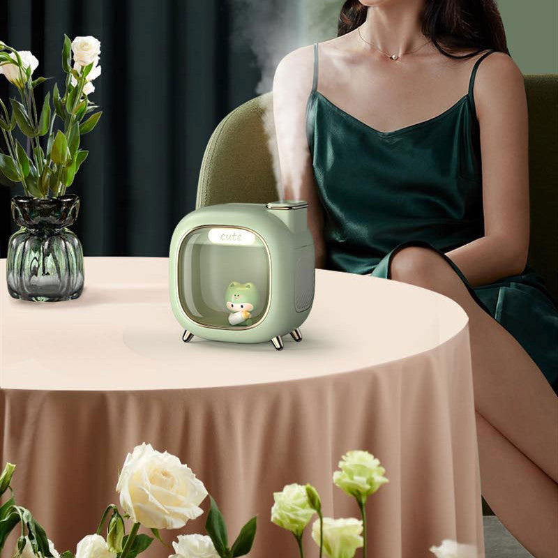 Humidifier Small Office Car Purification Double Spray Portable
