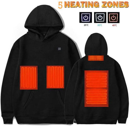 Pull chauffant USB pour homme – Mode, confort et chaleur personnalisée