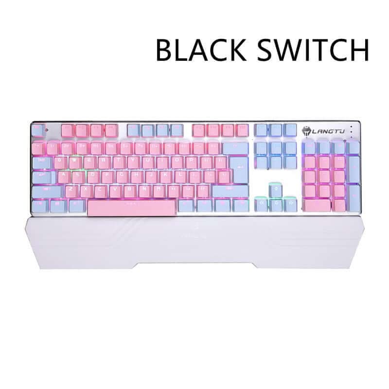 Clavier et souris mécaniques de jeu Langtu