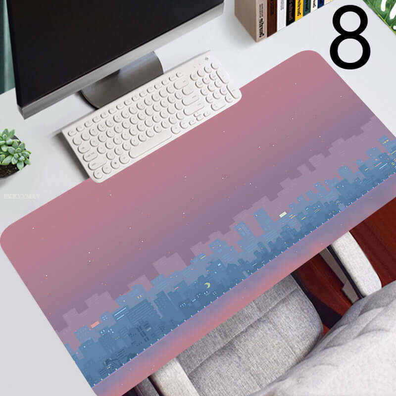 Tapis de Bureau Galaxy Pastel