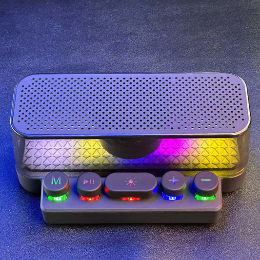 Clavier lumineux avec haut-parleur Bluetooth
