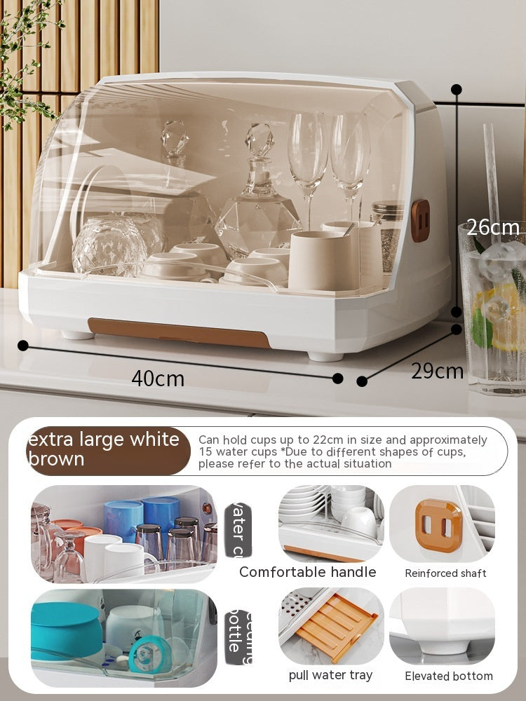 Boîte de rangement pour tasses – support plastique multi-usage