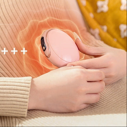 Chauffe-mains digital électroplaqué – affichage numérique, rechargeable USB, 3 capacités, 2 couleurs