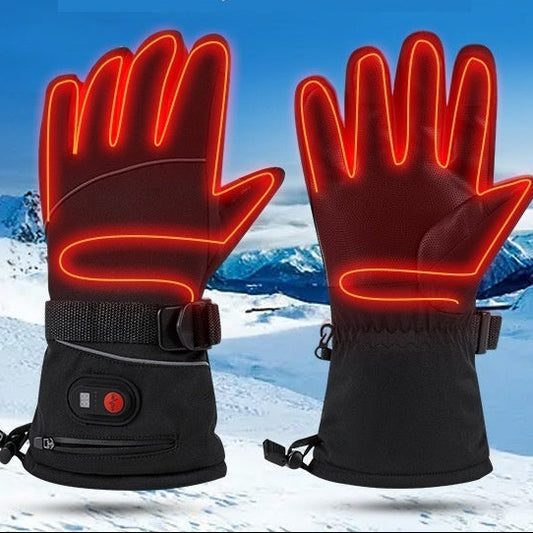 Gants chauffants électriques – moto, ski et sports de plein air, chauds et imperméables