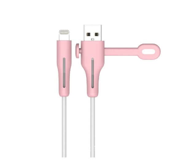 Cache câble en silicone anti-casse – Protection durable pour câble de charge