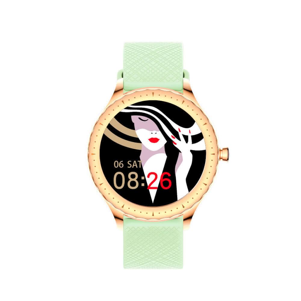Women's Round Dial Multi-Function Smartwatch