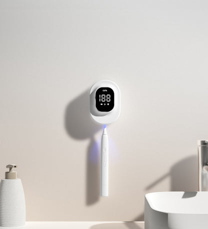 Stérilisateur UV pour brosse à dents – support mural individuel, sans perçage, électrique