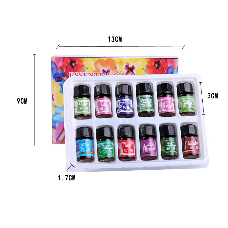 Pack de 12 Huiles Essentielles Aromathérapie