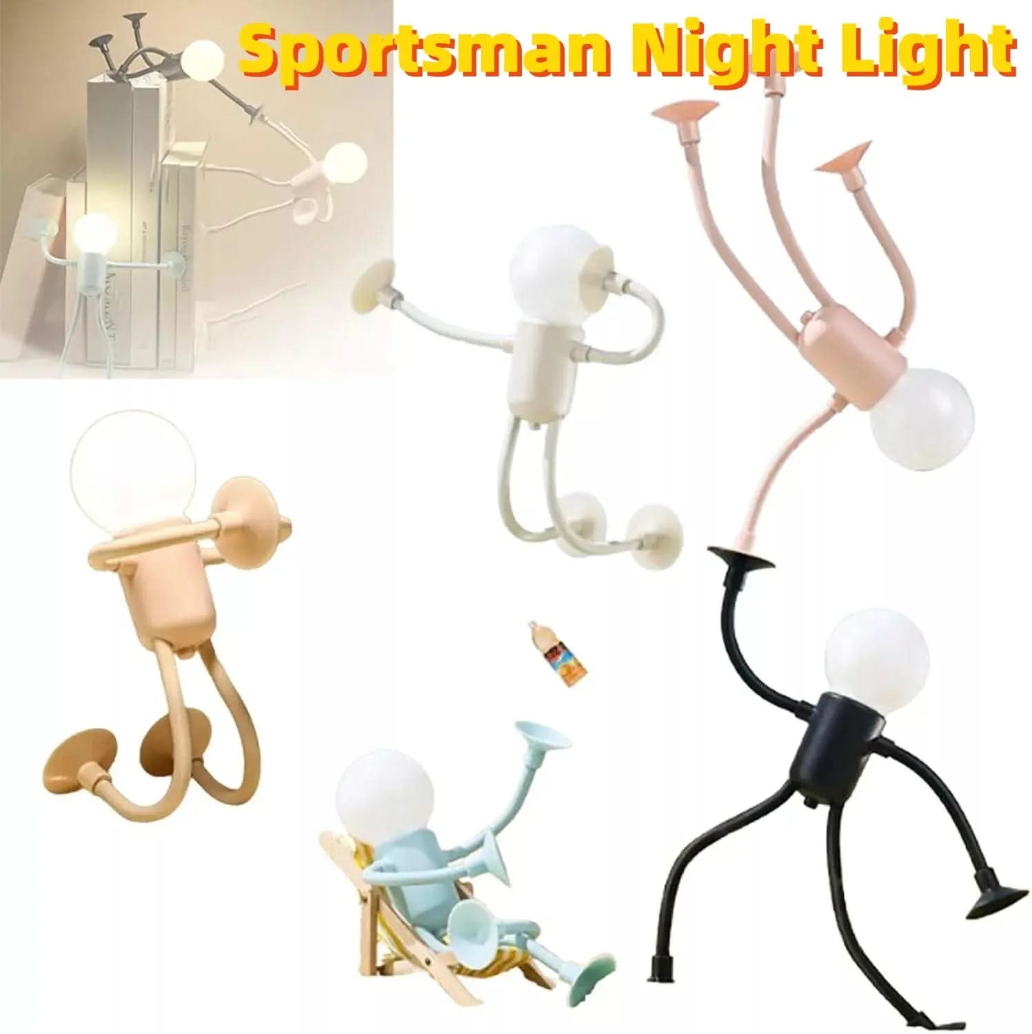 Lampe de nuit amusante et polyvalente Les Visionnaires