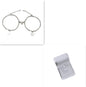 Lot de 2 bracelets magnétiques en acier inoxydable avec breloque soleil et lune Les Visionnaires