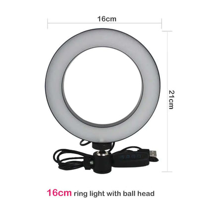 Ring light avec trépied et support pour smartphone Les Visionnaires