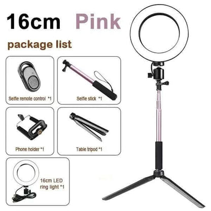 Ring light avec trépied et support pour smartphone Les Visionnaires