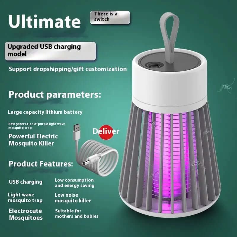 Lampe anti-moustiques à décharge électrique Les Visionnaires