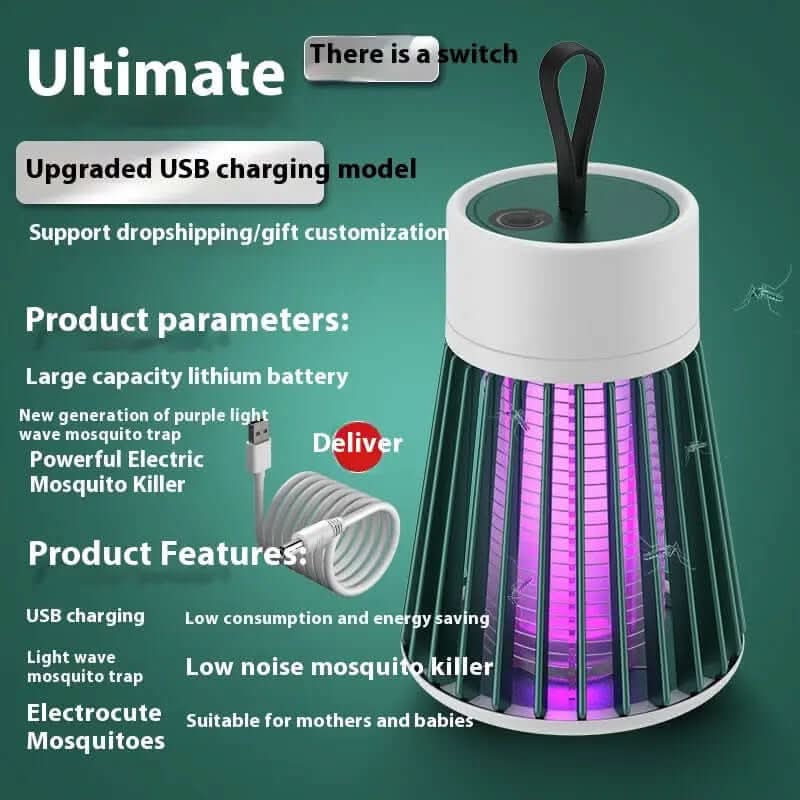 Lampe anti-moustiques à décharge électrique Les Visionnaires