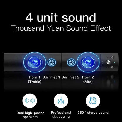 Mini haut-parleur avec subwoofer Les Visionnaires