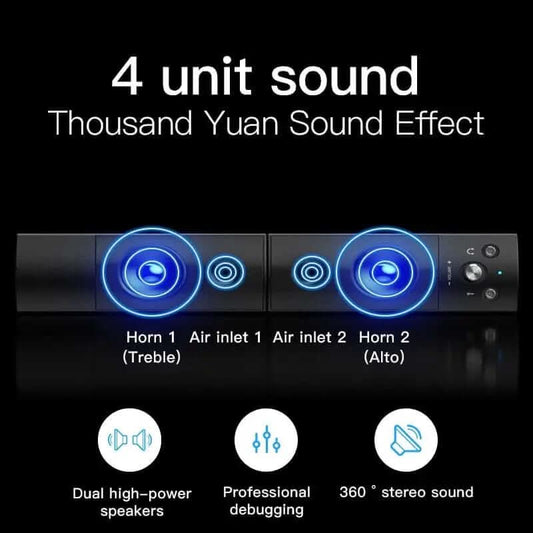 Mini haut-parleur avec subwoofer Les Visionnaires