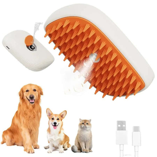 brosse à vapeur rechargeable pour animaux de compagie Les Visionnaires
