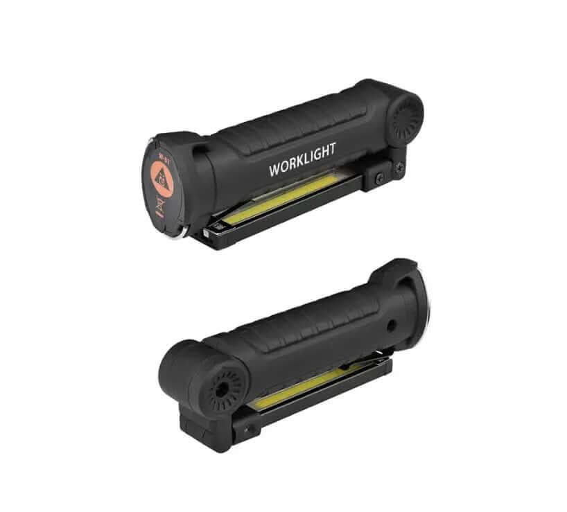 Lampe Torche Tactique LED COB Rechargeable USB Les Visionnaires