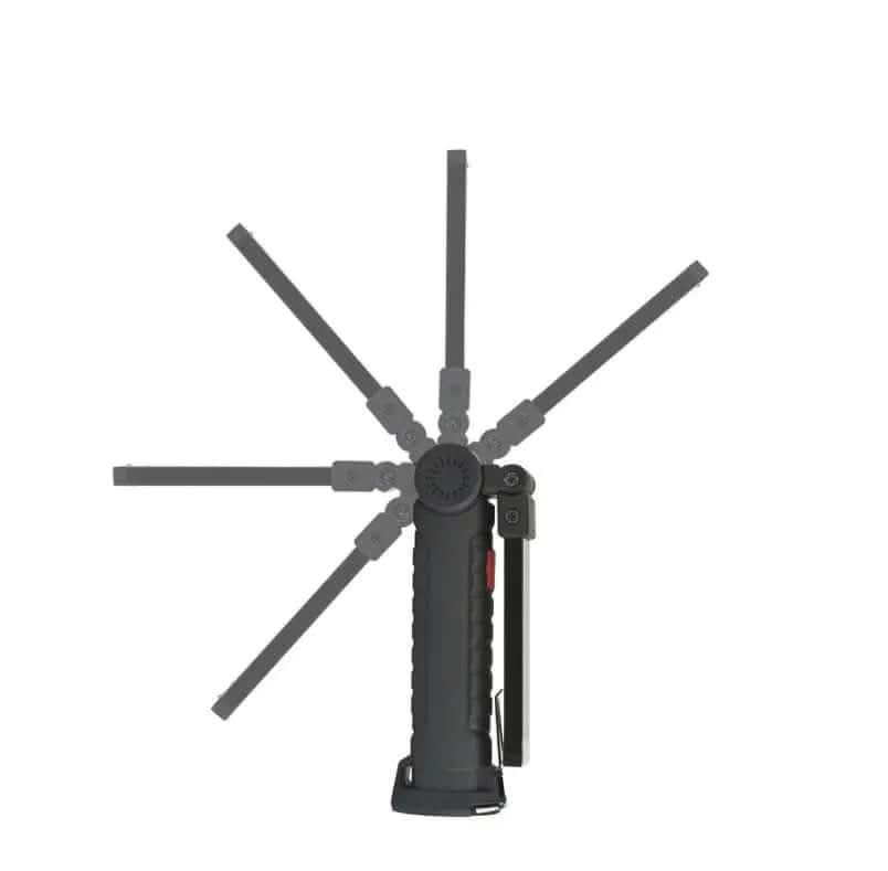 Lampe Torche Tactique LED COB Rechargeable USB Les Visionnaires
