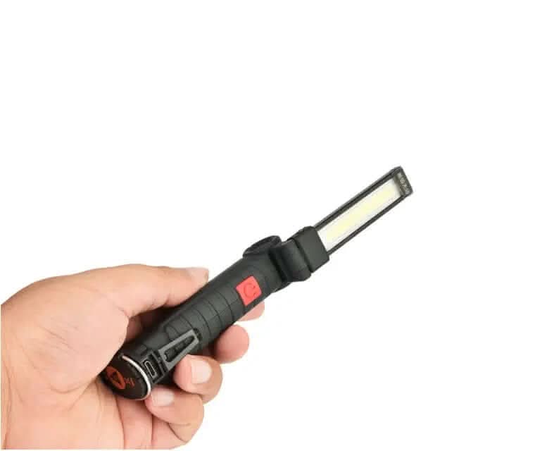 Lampe Torche Tactique LED COB Rechargeable USB Les Visionnaires