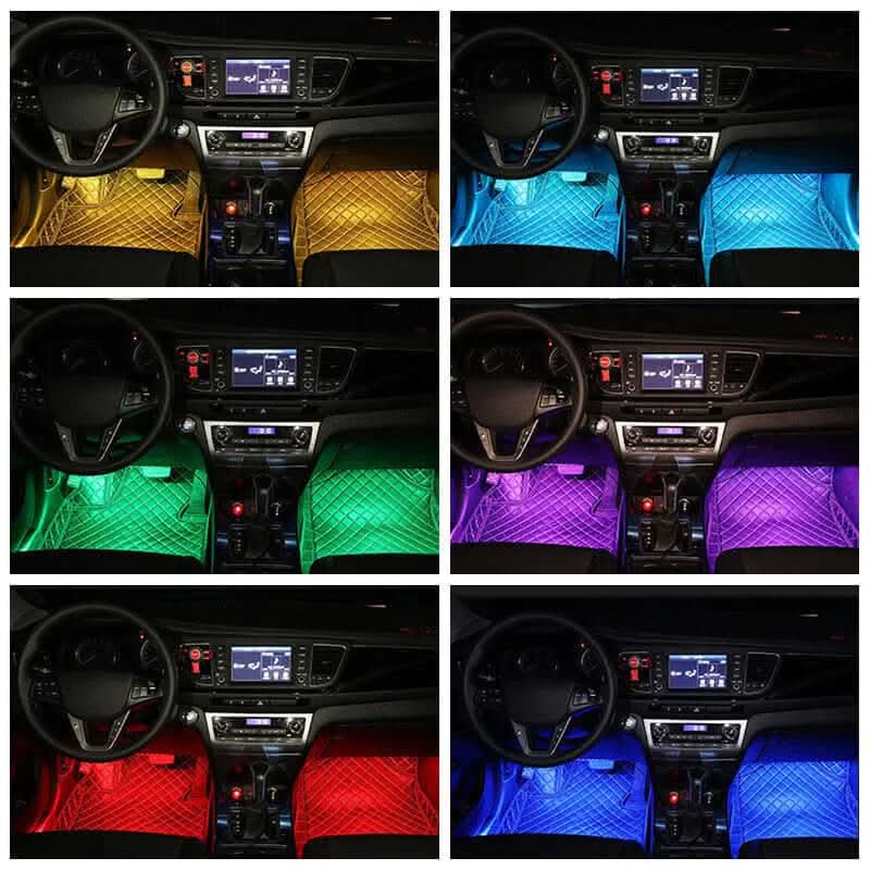 Bande lumineuse LED RGB pour intérieur de voiture Les Visionnaires