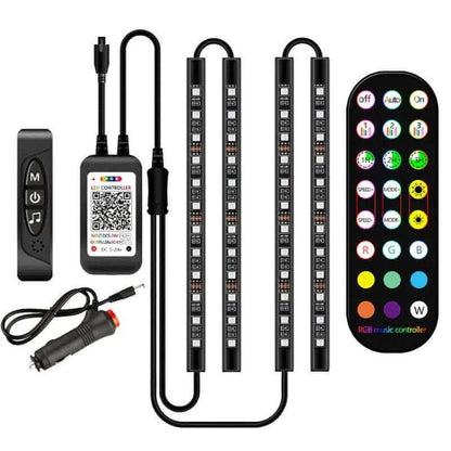 Bande lumineuse LED RGB pour intérieur de voiture Les Visionnaires