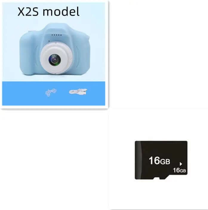 Appareil photo numérique X2 HD Mini pour enfants Les Visionnaires
