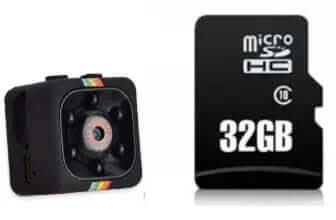 SQ11 Mini Camera HD 1080P Les Visionnaires