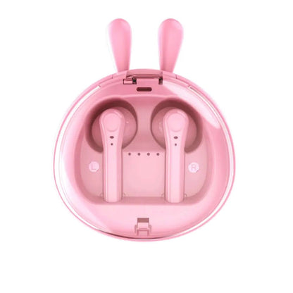 Casque Bluetooth sans fil Macaron Red TWS5.0 Les Visionnaires