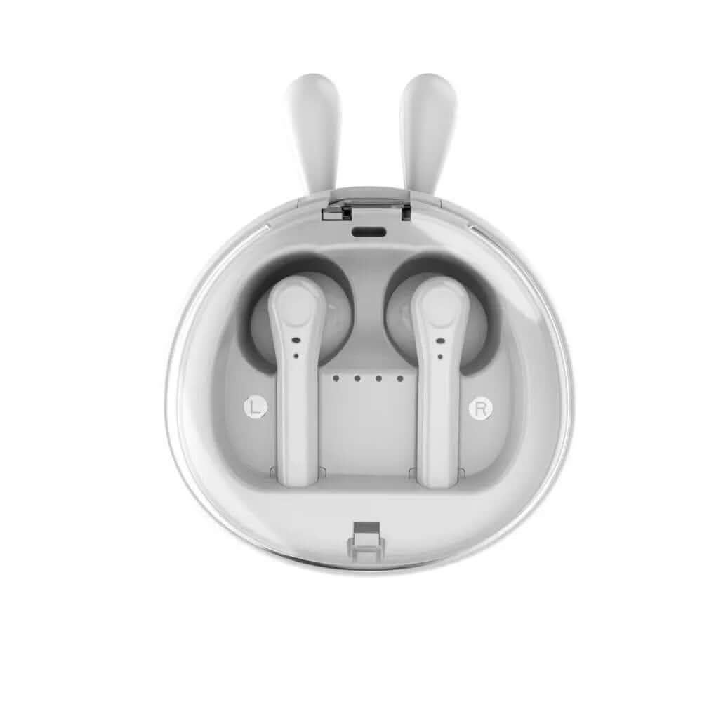 Casque Bluetooth sans fil Macaron Red TWS5.0 Les Visionnaires